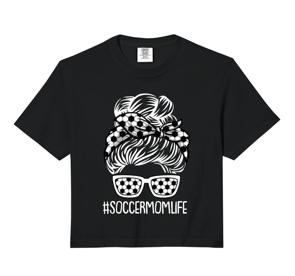 Soccer Mom Life Mothers Day Sport T-Shirt - Fun Novelty Design for Adults - T-Shirt, Sweatshirt, Hoodie
