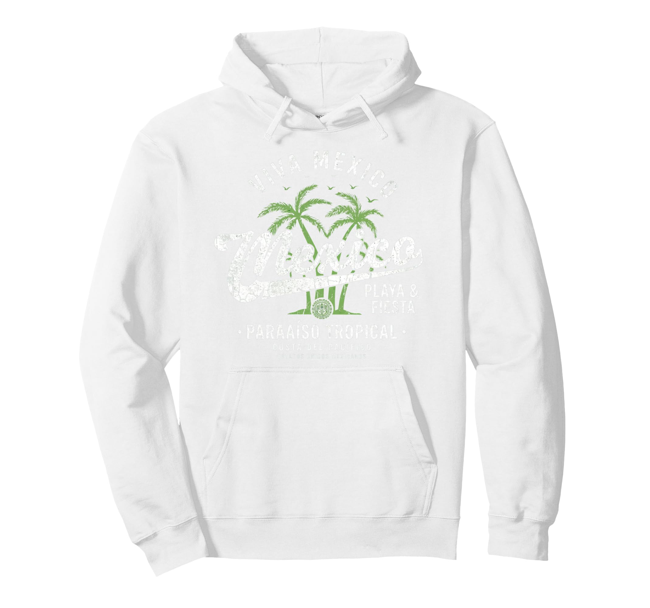 Mexico Flag Mexican Hispanic Pride Hoodie - Streetwear Style for Adults - T-Shirt, Sweatshirt, Hoodie