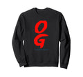 Og Rap Hip Hop Original Gangster Sweatshirt - Aesthetic Graphic Men Women - T-Shirt, Sweatshirt, Hoodie