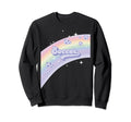 I Love Soccer Pastel Rainbow Sweatshirt - Custom Art Print for Adults - T-Shirt, Sweatshirt, Hoodie