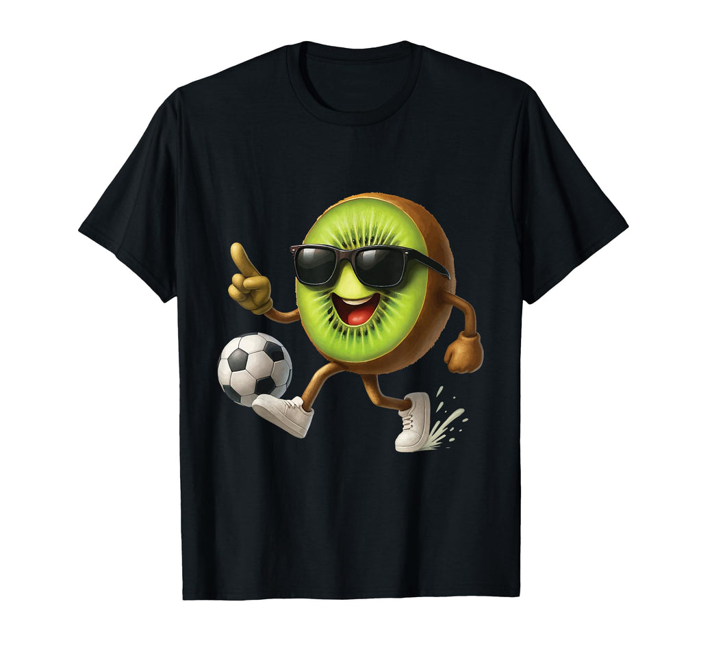Kiwi Soccer T-Shirt - Trendy Graphic Unisex - T-Shirt, Sweatshirt, Hoodie