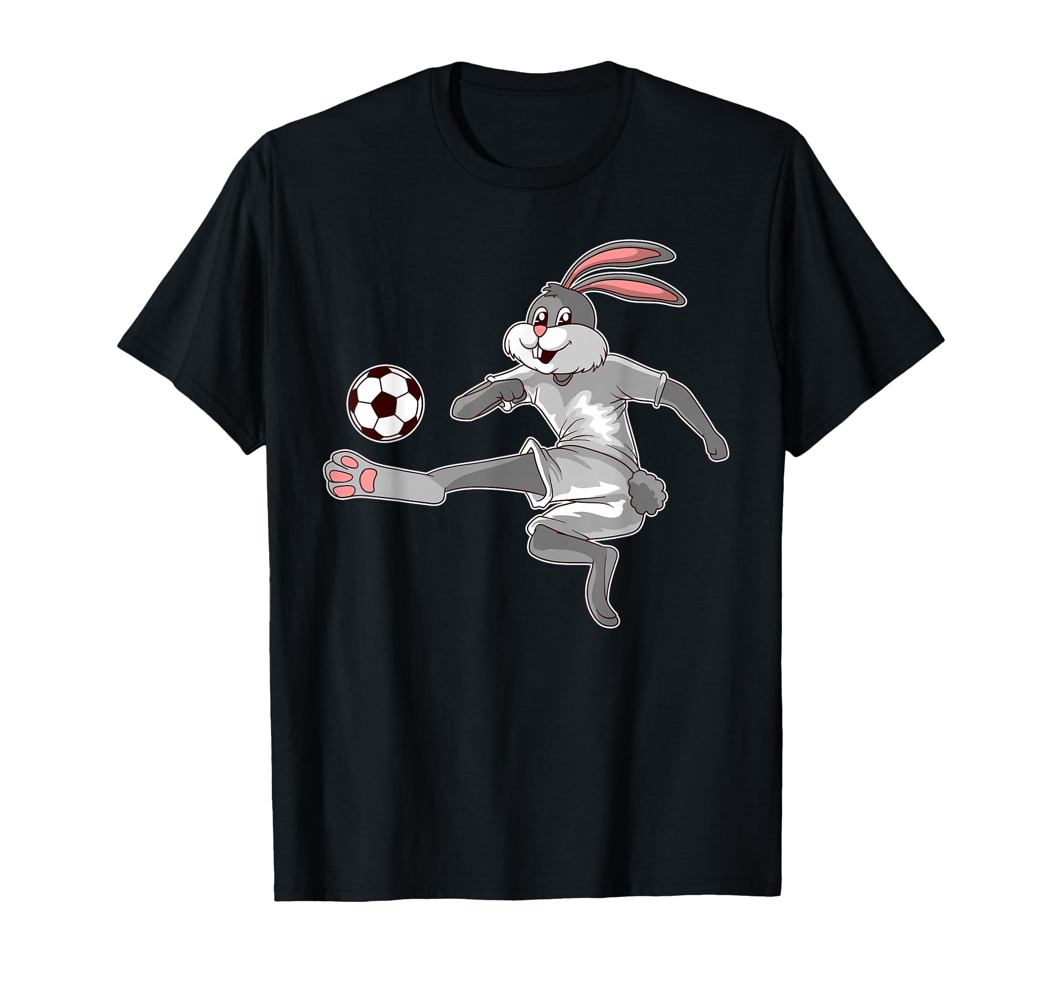 Easter Bunny Football Rabbit Soccer T-Shirt - Aesthetic Graphic Men Women - T-Shirt, Sweatshirt, Hoodie
