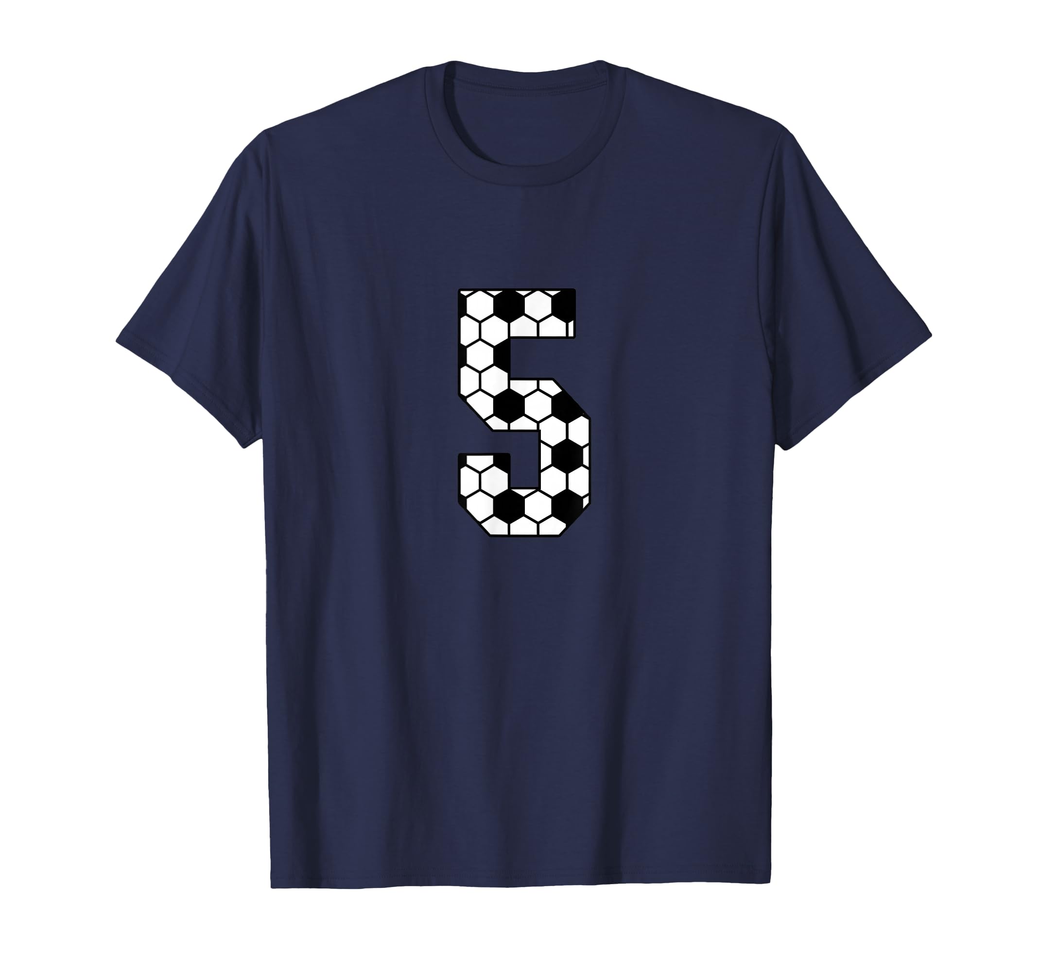 5 Soccer Jersey Favorite Player Fan T-Shirt - Minimalist Print for Adults - T-Shirt, Sweatshirt, Hoodie