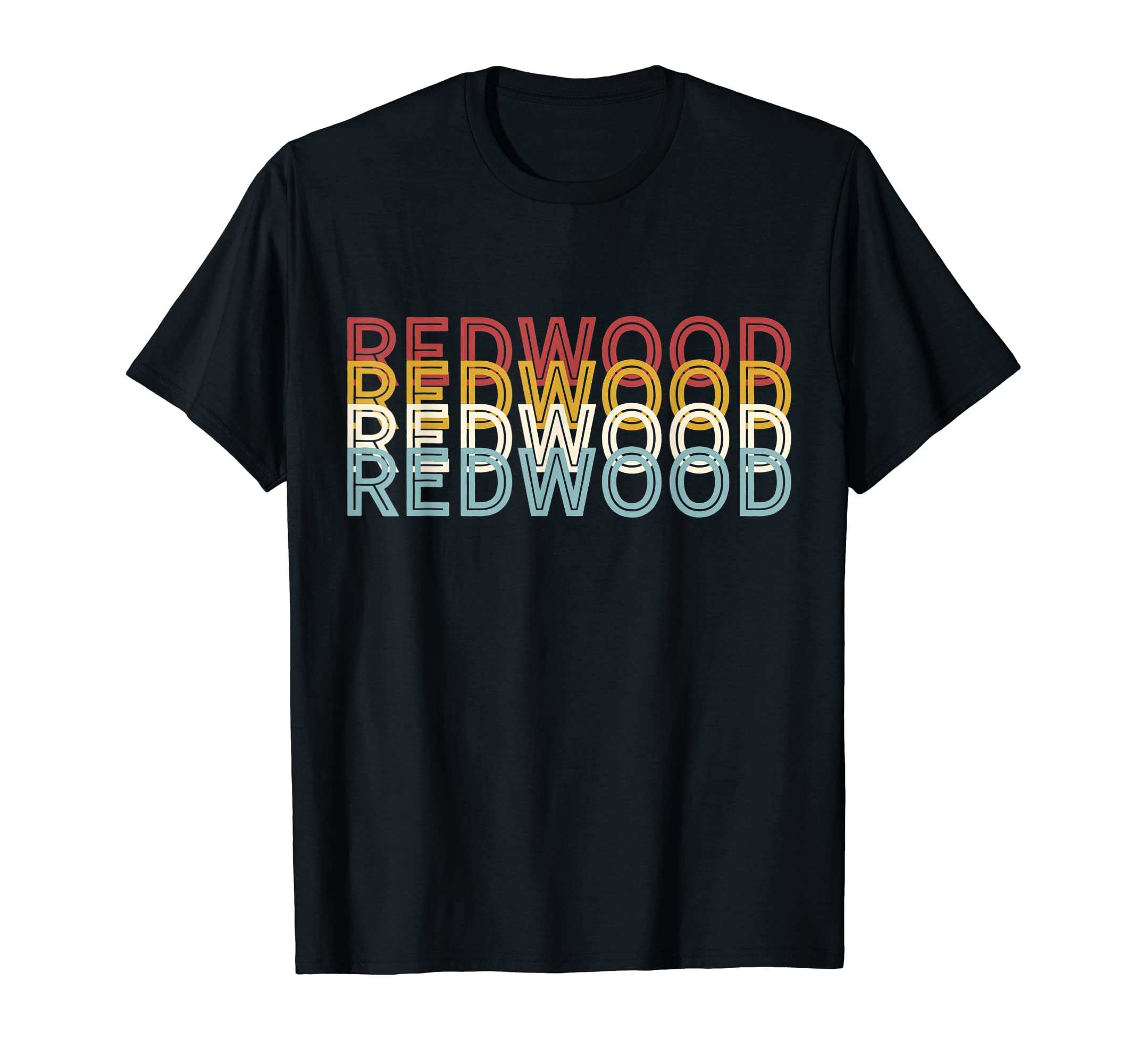 70S Usa Redwood National Park T-Shirt - Graphic Print Unisex - T-Shirt, Sweatshirt, Hoodie
