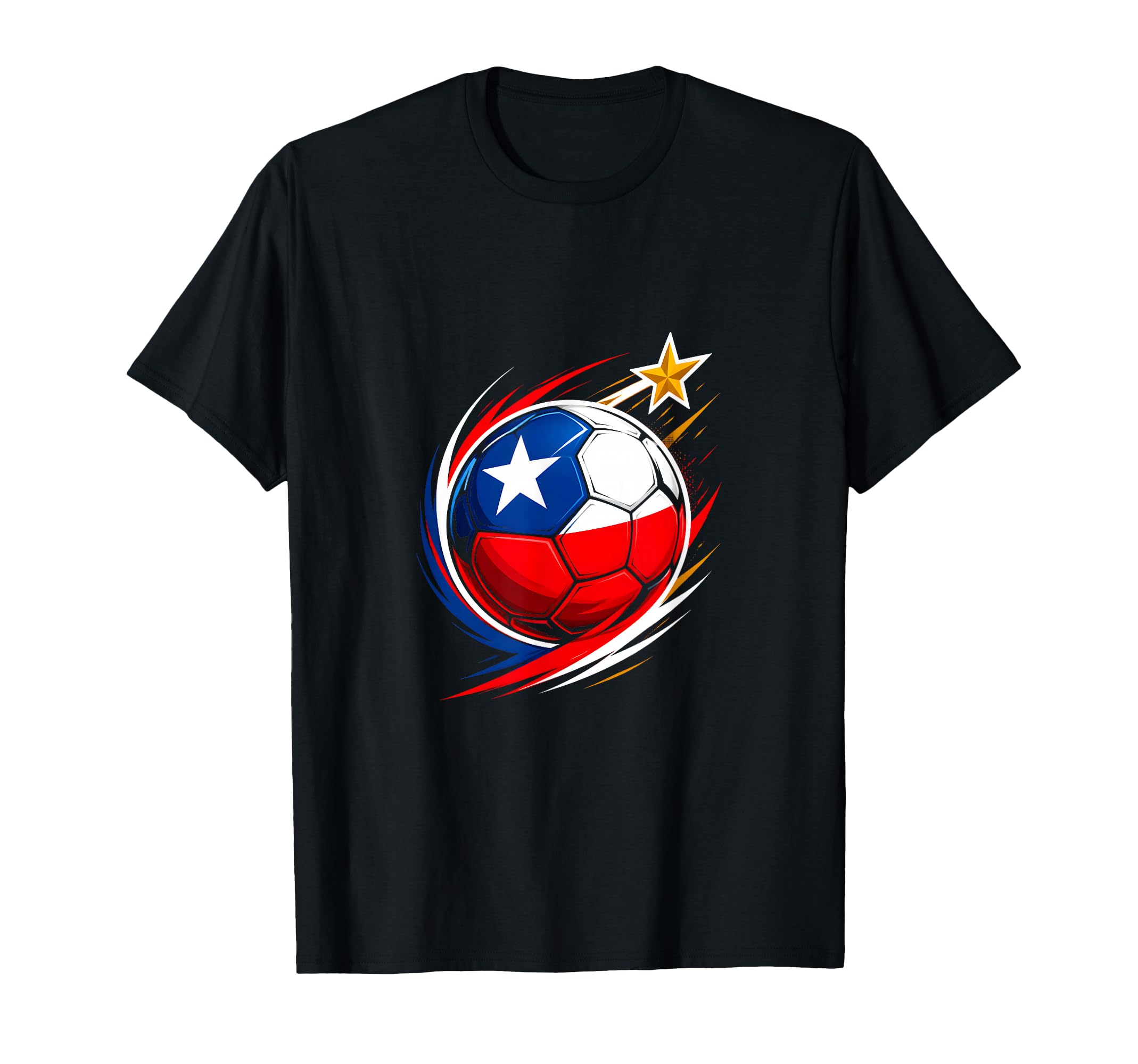 Chile Soccer Heritage Badge T-Shirt - Casual Everyday Wear Unisex - T-Shirt, Sweatshirt, Hoodie