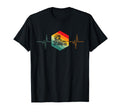 70S Roller Skates Skating Heartbeat T-Shirt - Aesthetic Graphic Unisex - T-Shirt, Sweatshirt, Hoodie