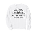 Yosemite National Park Hiking Sweatshirt - Minimalist Print for Adults - T-Shirt, Sweatshirt, Hoodie