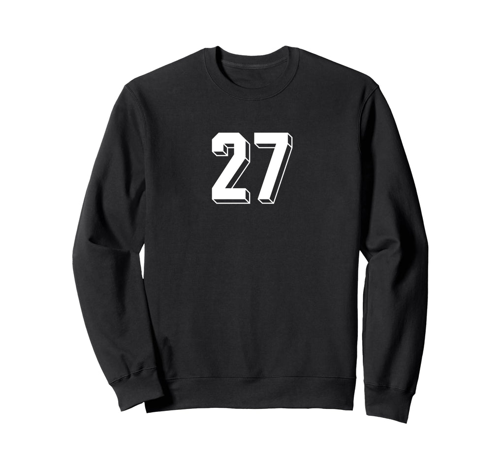 Number 27 80S 90S Soccer Team Sweatshirt - Aesthetic Graphic for Adults - T-Shirt, Sweatshirt, Hoodie
