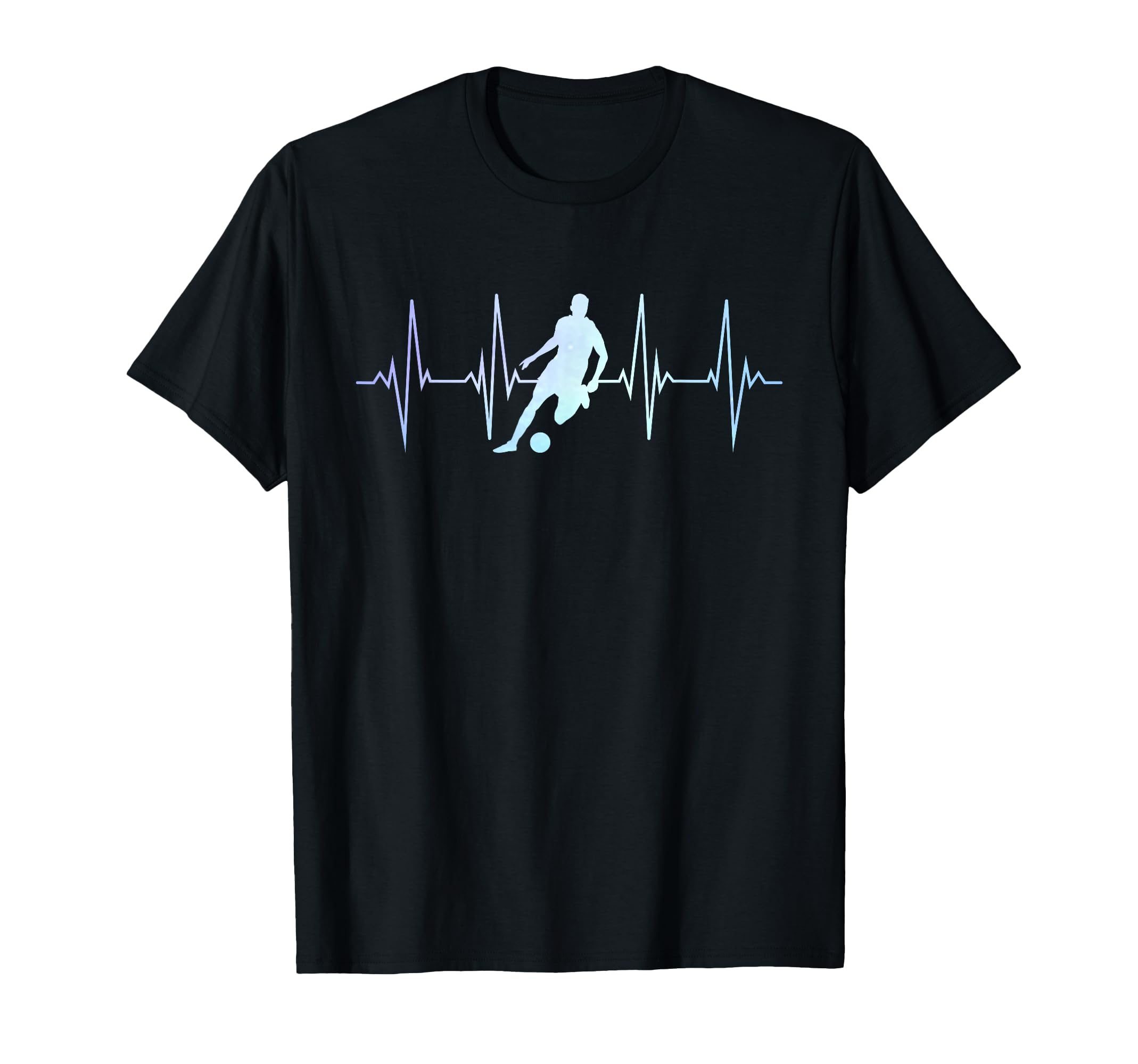 Soccer Heartbeat Sports Soccer Player T-Shirt - Fun Novelty Design Unisex - T-Shirt, Sweatshirt, Hoodie