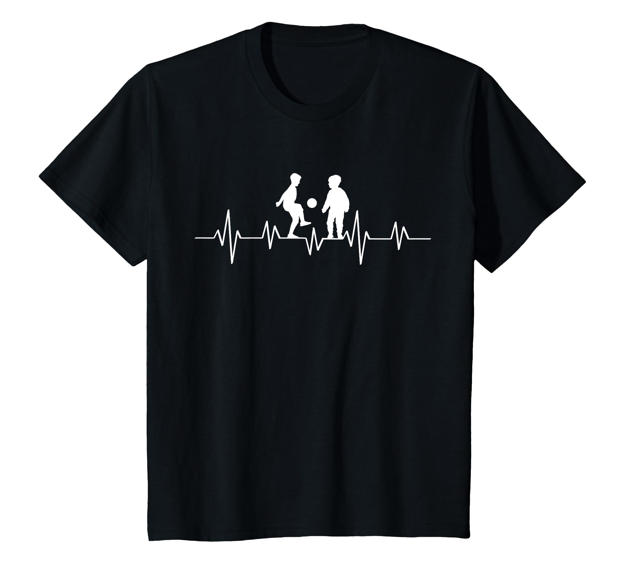 Soccer Heartbeat Funny Soccer And T-Shirt - Unique Graphic for Adults - T-Shirt, Sweatshirt, Hoodie