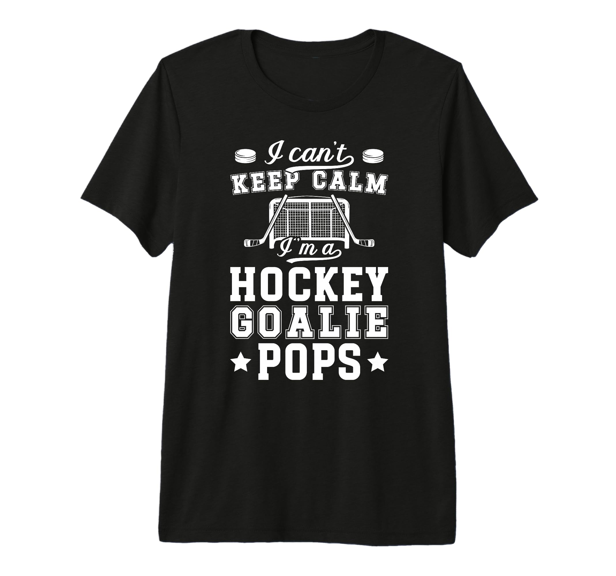 Mens Im Hockey Goalie Pops Ice T-Shirt - Fun Novelty Design Men Women - T-Shirt, Sweatshirt, Hoodie