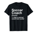 Soccer Coach Definition Sports T-Shirt - Aesthetic Graphic Men Women - T-Shirt, Sweatshirt, Hoodie