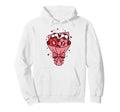 Valentine Soccer Game Love Football 6 Hoodie - Custom Art Print for Adults - T-Shirt, Sweatshirt, Hoodie