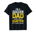 New First Time Dad To Be But Soccer T-Shirt - Minimalist Print for Adults - T-Shirt, Sweatshirt, Hoodie