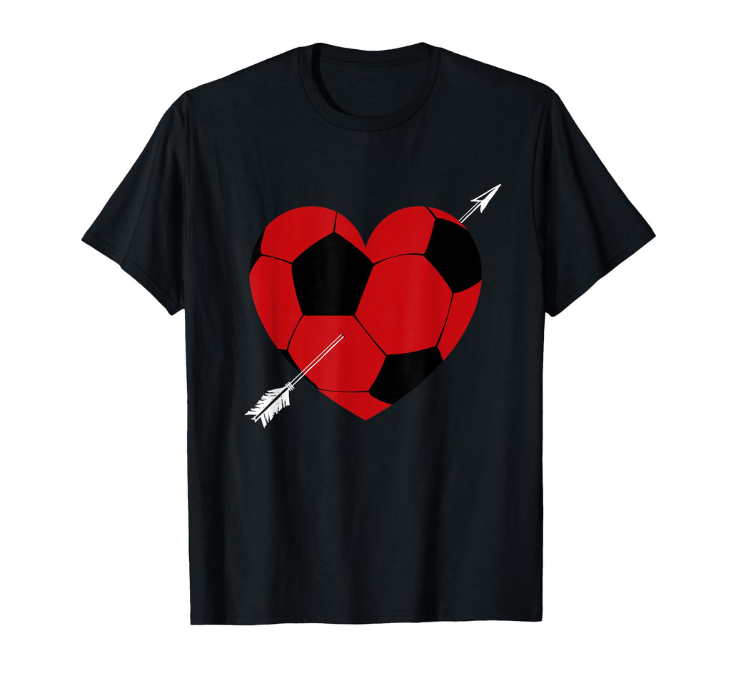 Team Soccer Lover Soccer Player Coach Red T-Shirt - Unique Graphic Unisex - T-Shirt, Sweatshirt, Hoodie