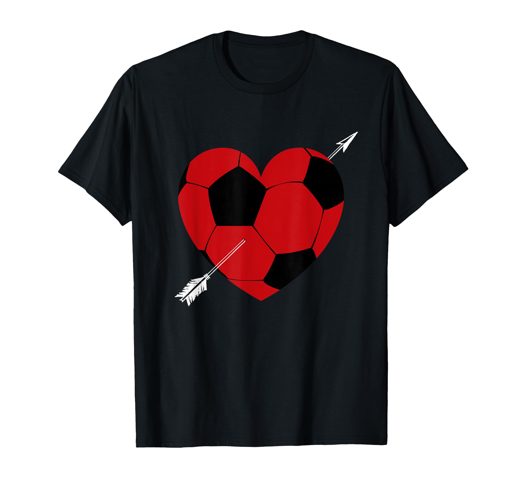 Team Soccer Lover Soccer Player Coach Red T-Shirt - Unique Graphic Unisex - T-Shirt, Sweatshirt, Hoodie