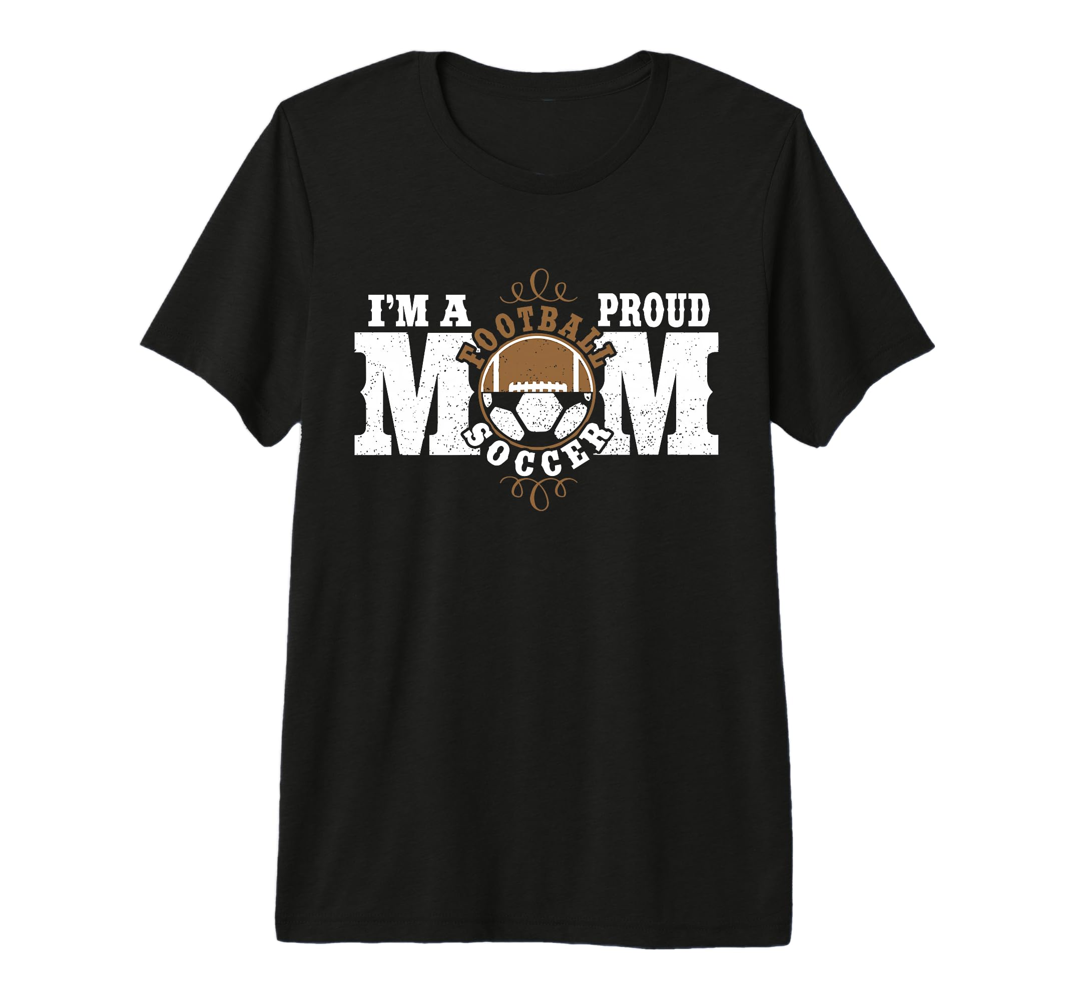 Im Proud Football Soccer Mom Combined T-Shirt - Streetwear Style Men Women - T-Shirt, Sweatshirt, Hoodie