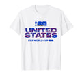USA Stars and Stripes Soccer T-Shirt | Match Day Supporter Tee - T-Shirt, Sweatshirt, Hoodie