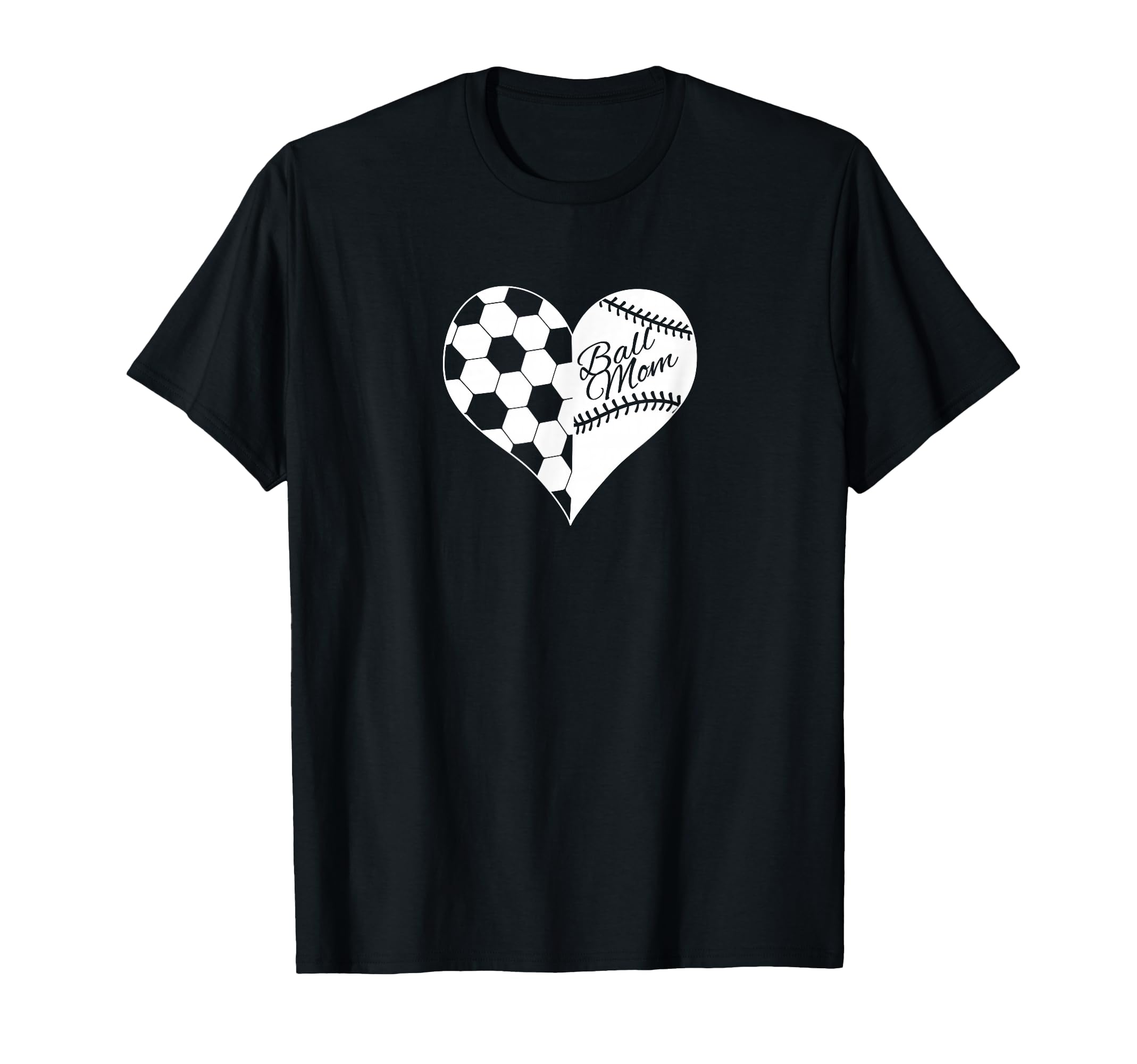 Baseball Laces Soccer Ball Pattern T-Shirt - Minimalist Print for Adults - T-Shirt, Sweatshirt, Hoodie