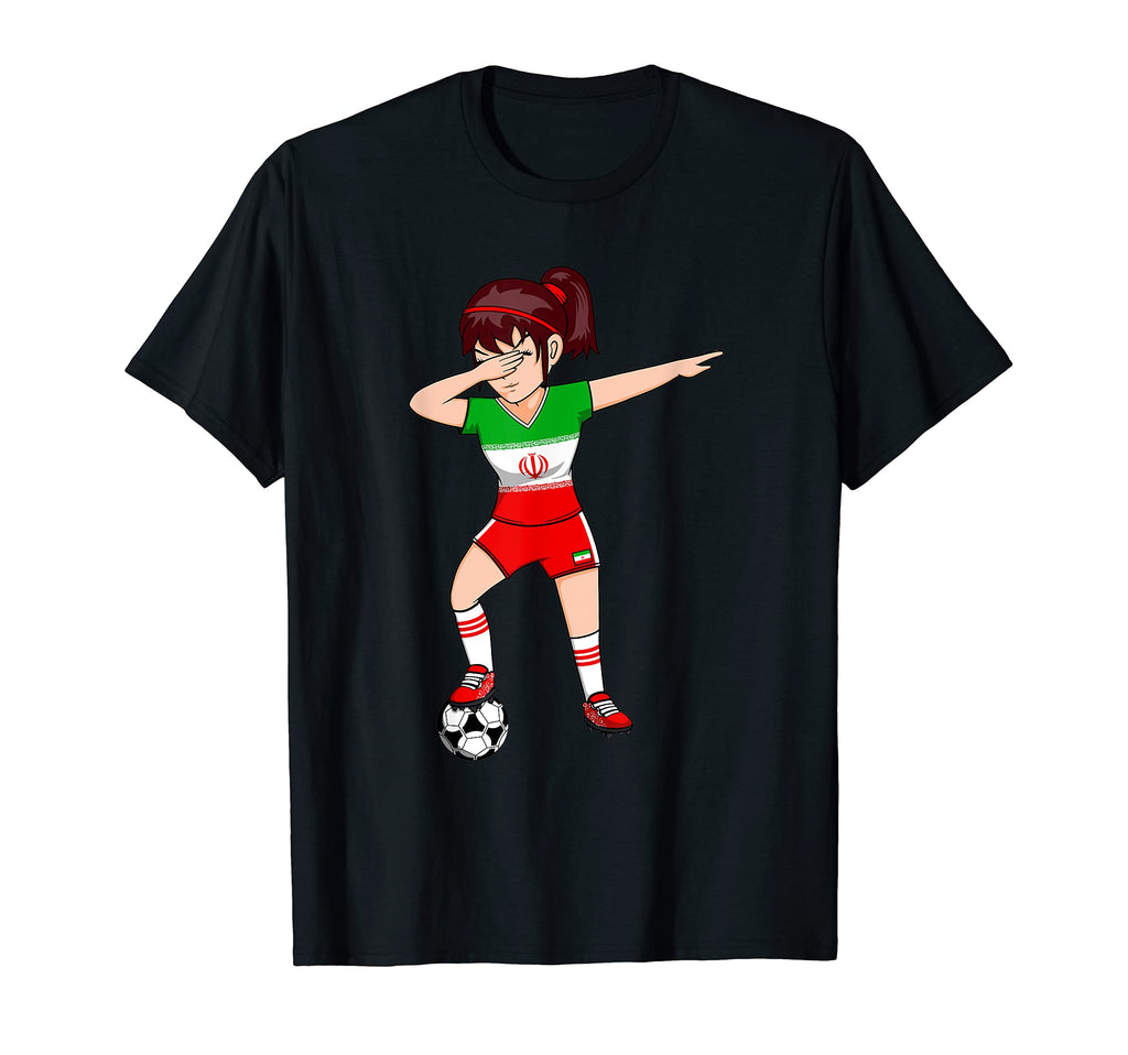 Dabbing Soccer Iran Jersey Iranian T-Shirt - Streetwear Style Unisex - T-Shirt, Sweatshirt, Hoodie
