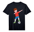 Dabbing Soccer Football Player T-Shirt - Graphic Print Men Women - T-Shirt, Sweatshirt, Hoodie
