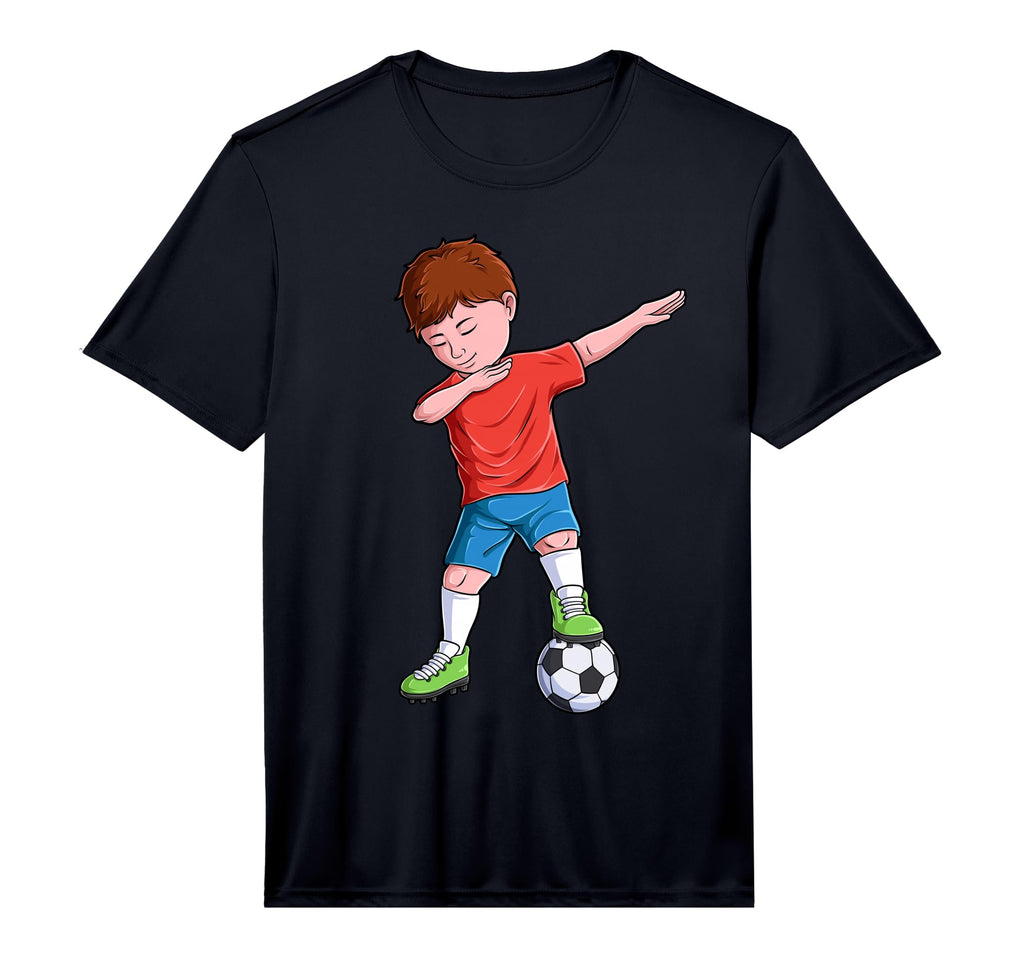 Dabbing Soccer Football Player Footballer T-Shirt - Novelty Apparel Unisex - T-Shirt, Sweatshirt, Hoodie