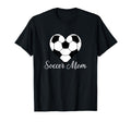 Soccer Mom Heart Soccer Ball Funny T-Shirt - Trendy Graphic for Adults - T-Shirt, Sweatshirt, Hoodie