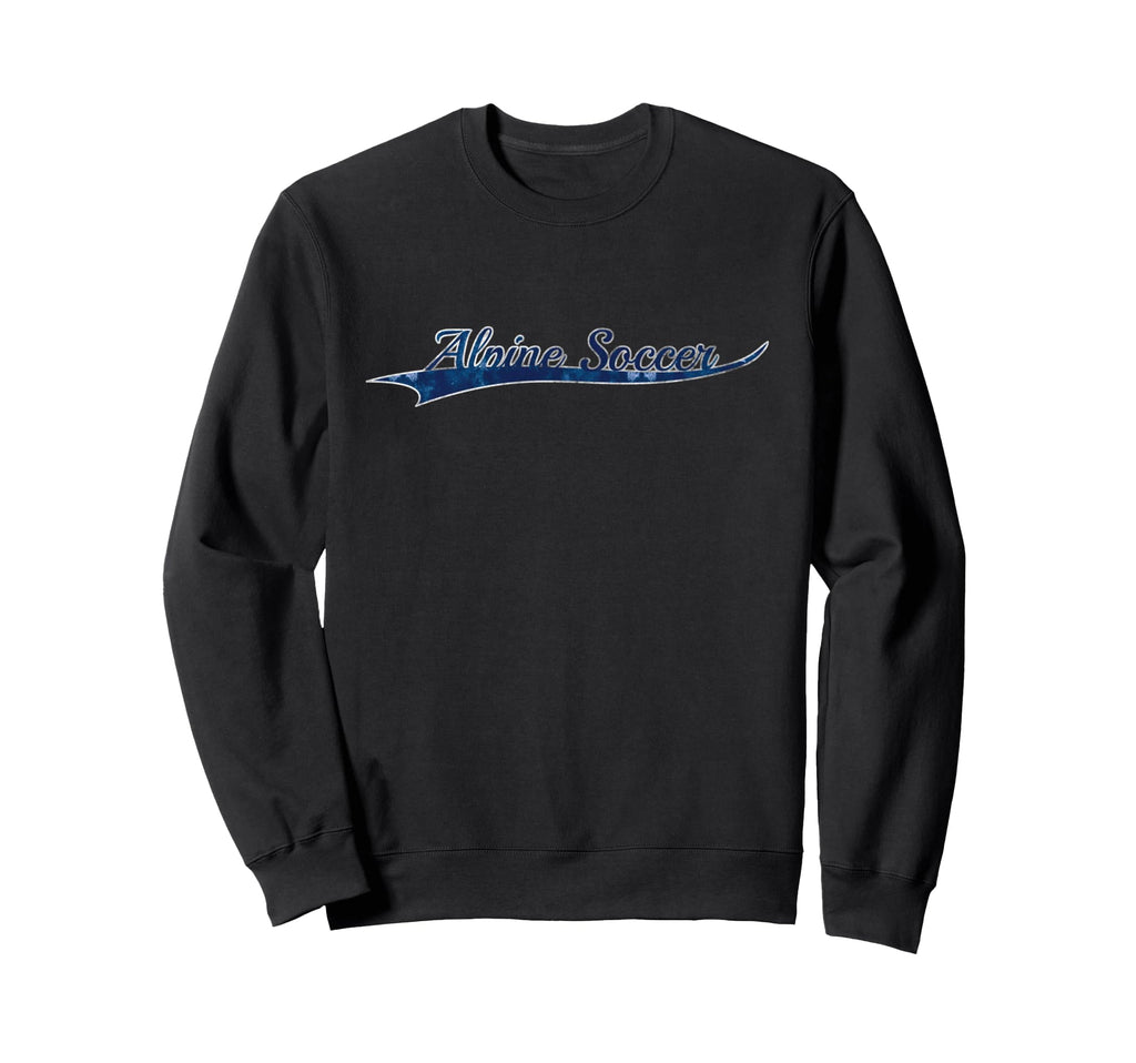 Alpine Soccer Mountain Soccer Sweatshirt - Aesthetic Graphic for Adults - T-Shirt, Sweatshirt, Hoodie