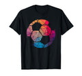 Geometric Soccer Shape Gift T-Shirt - Casual Everyday Wear Unisex - T-Shirt, Sweatshirt, Hoodie