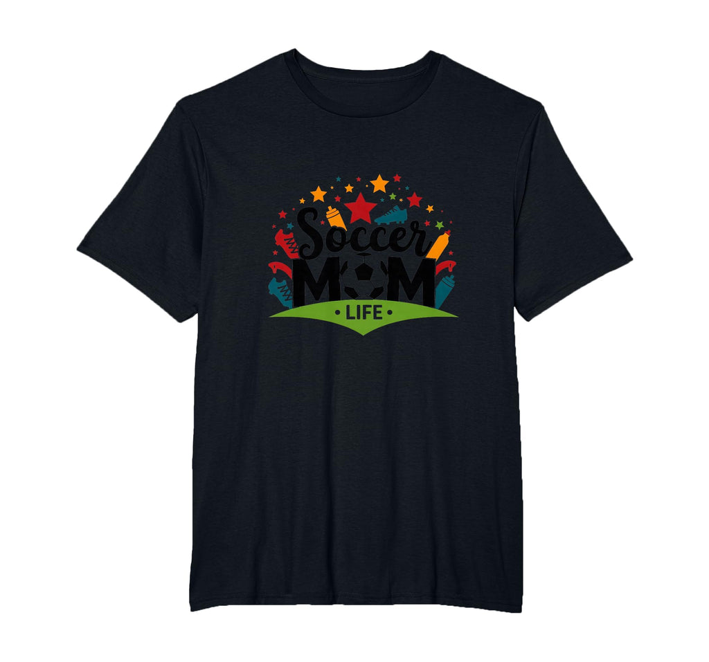 Soccer Mom Life Womens Sports T-Shirt - Casual Everyday Wear for Adults - T-Shirt, Sweatshirt, Hoodie