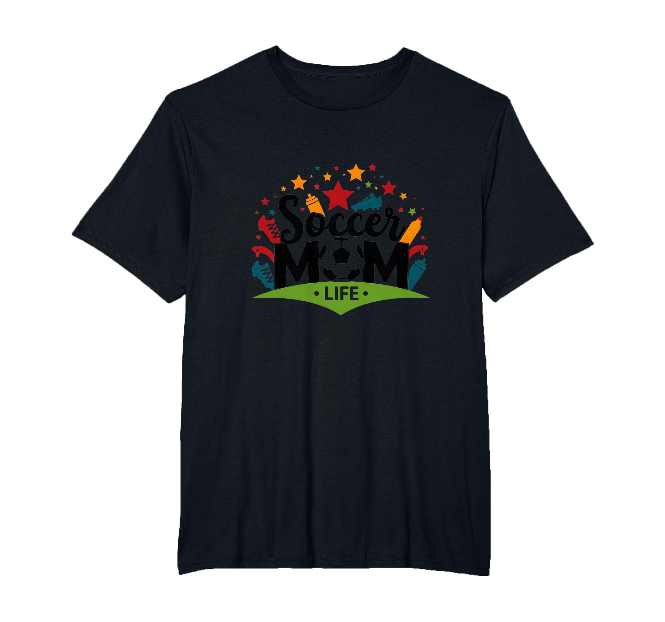 Soccer Mom Life Womens Sports T-Shirt - Fun Novelty Design Men Women - T-Shirt, Sweatshirt, Hoodie