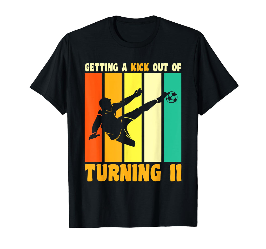 Happy 11Th Birthday 11 Year Old Kick T-Shirt - Custom Art Print for Adults - T-Shirt, Sweatshirt, Hoodie