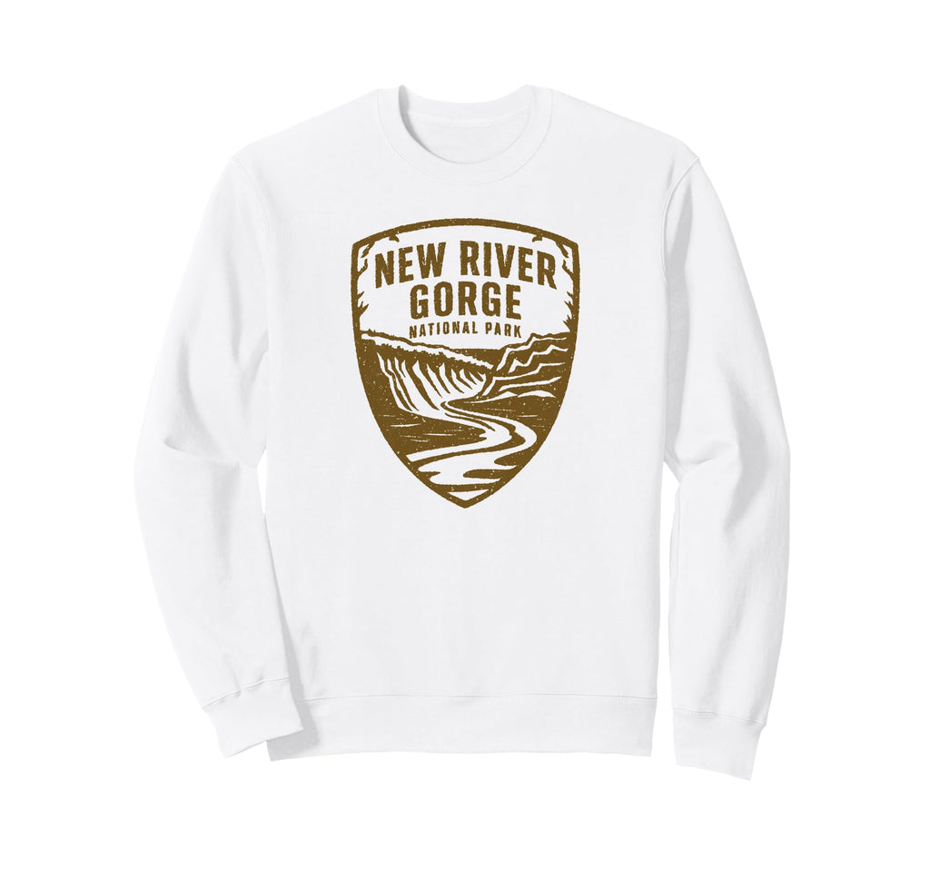 New River Gorge National Park Sweatshirt - Minimalist Print for Adults - T-Shirt, Sweatshirt, Hoodie