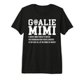 Hockey Goalie Mimi Hockey Keeper T-Shirt - Fun Novelty Design for Adults - T-Shirt, Sweatshirt, Hoodie
