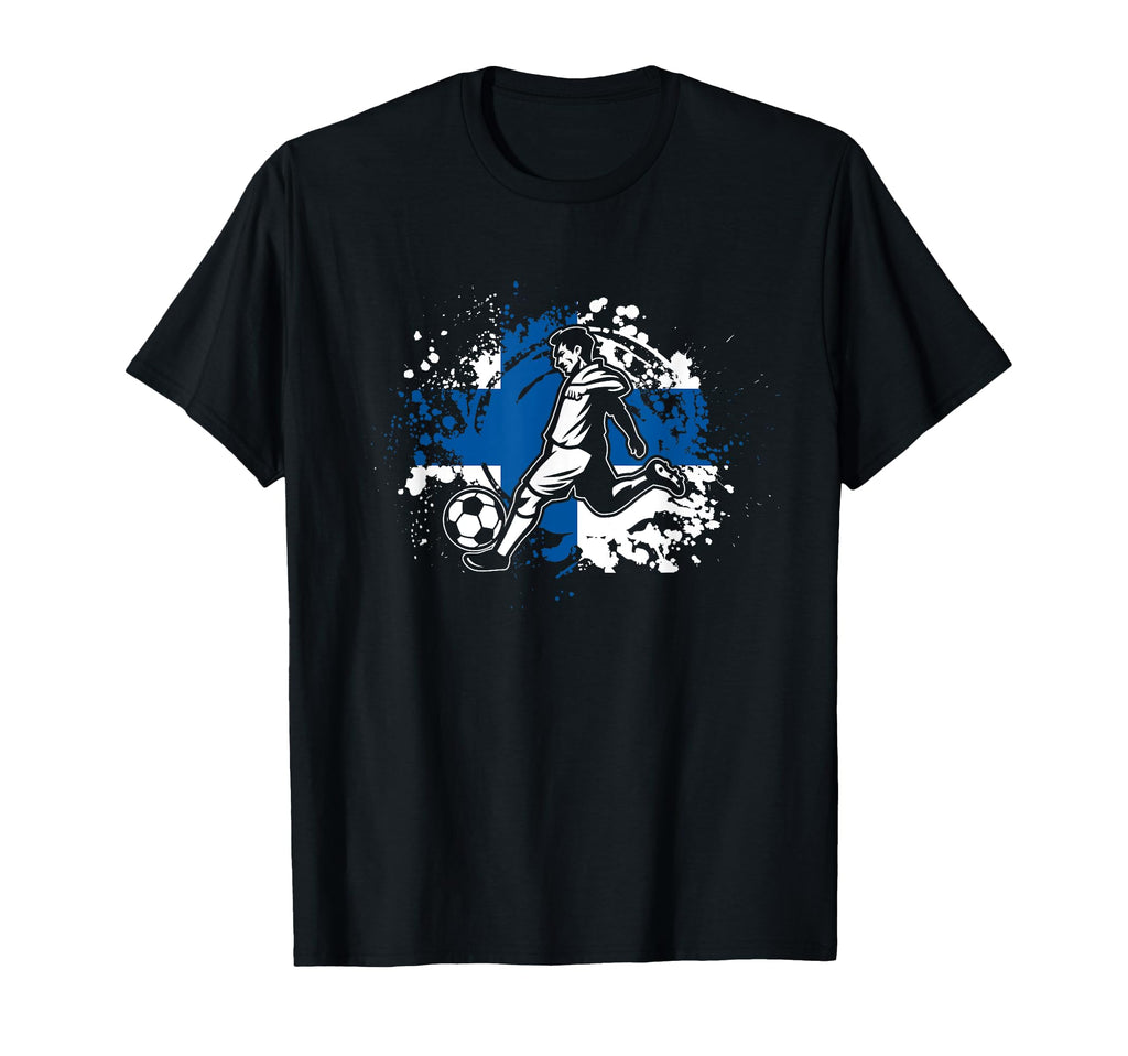 Finland Football Finnish Soccer T-Shirt - Minimalist Print Men Women - T-Shirt, Sweatshirt, Hoodie