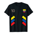 Retro10 Ecuador Football Ecuador Soccer T-Shirt - Trendy Graphic Men Women - T-Shirt, Sweatshirt, Hoodie