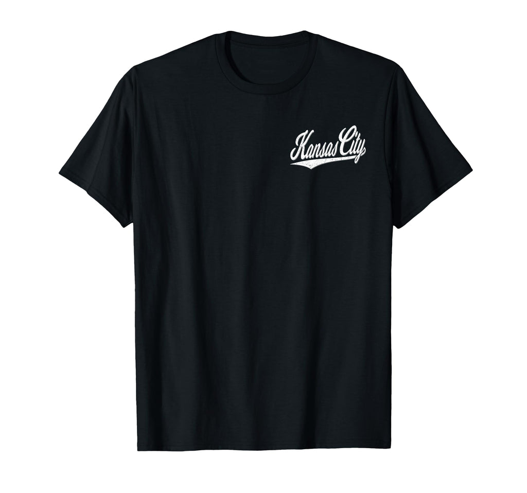 Kansas City Varsity Script Sports T-Shirt - Trendy Graphic for Adults - T-Shirt, Sweatshirt, Hoodie