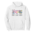 Peace Love Beach Pastel Tie Dye Tropical Hoodie - Minimalist Print Unisex - T-Shirt, Sweatshirt, Hoodie
