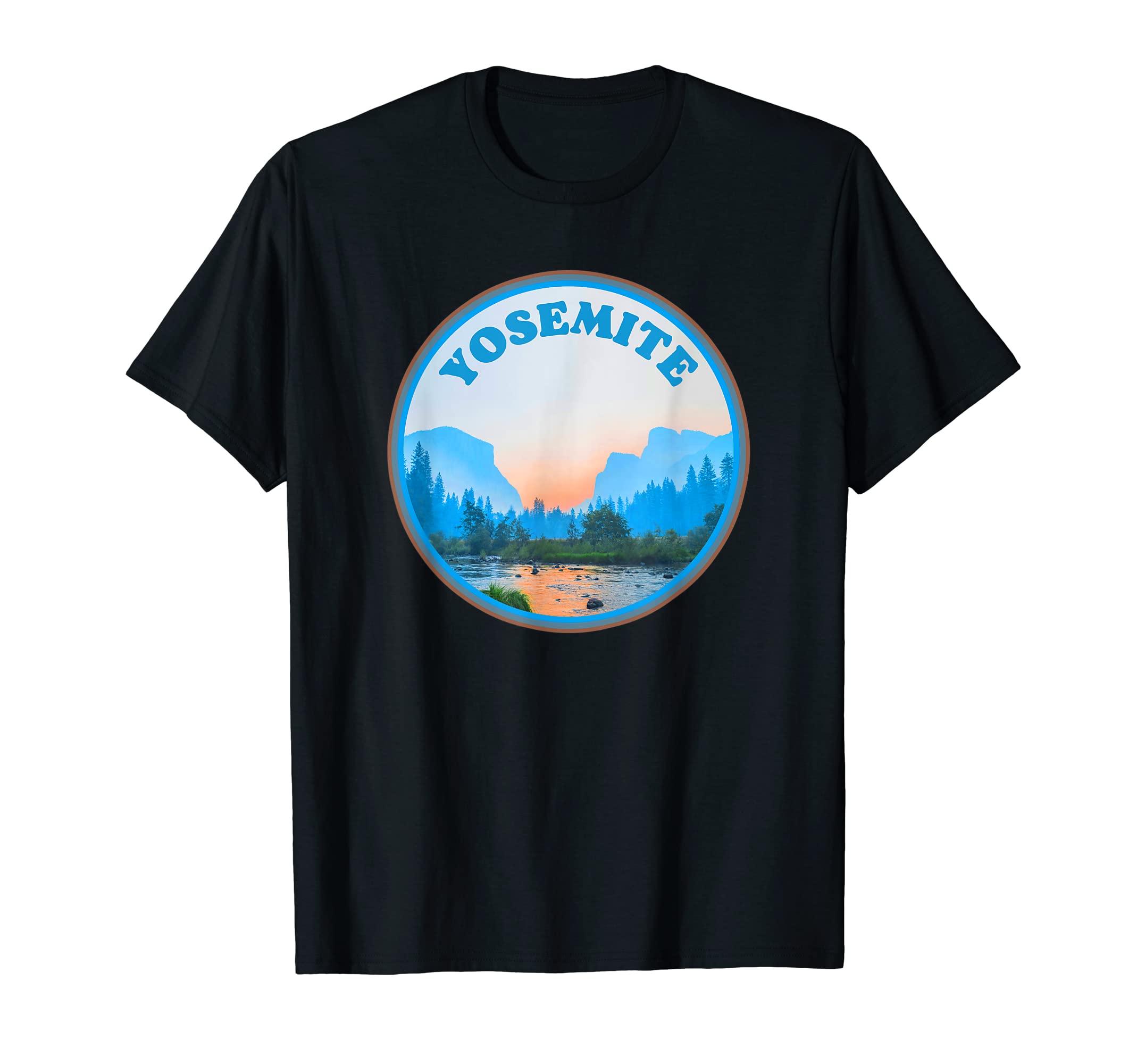 Yosemite Valley National Park Photo T-Shirt - Novelty Apparel Men Women - T-Shirt, Sweatshirt, Hoodie