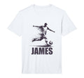 James Soccer Personalized First Name T-Shirt - Aesthetic Graphic Men Women - T-Shirt, Sweatshirt, Hoodie