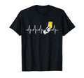 Football Referee Heartbeat Soccer Referee T-Shirt - Unique Graphic Unisex - T-Shirt, Sweatshirt, Hoodie