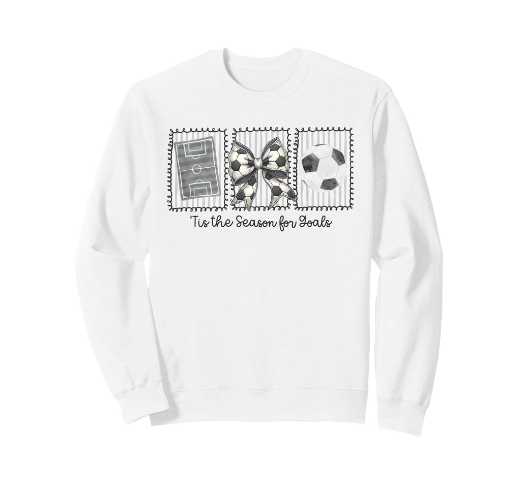 Funny Preppy Tis Season Soccer Sweatshirt - Trendy Graphic for Adults - T-Shirt, Sweatshirt, Hoodie