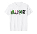 Soccer Aunt Funny Soccer Birthday Family T-Shirt - Minimalist Print Unisex - T-Shirt, Sweatshirt, Hoodie