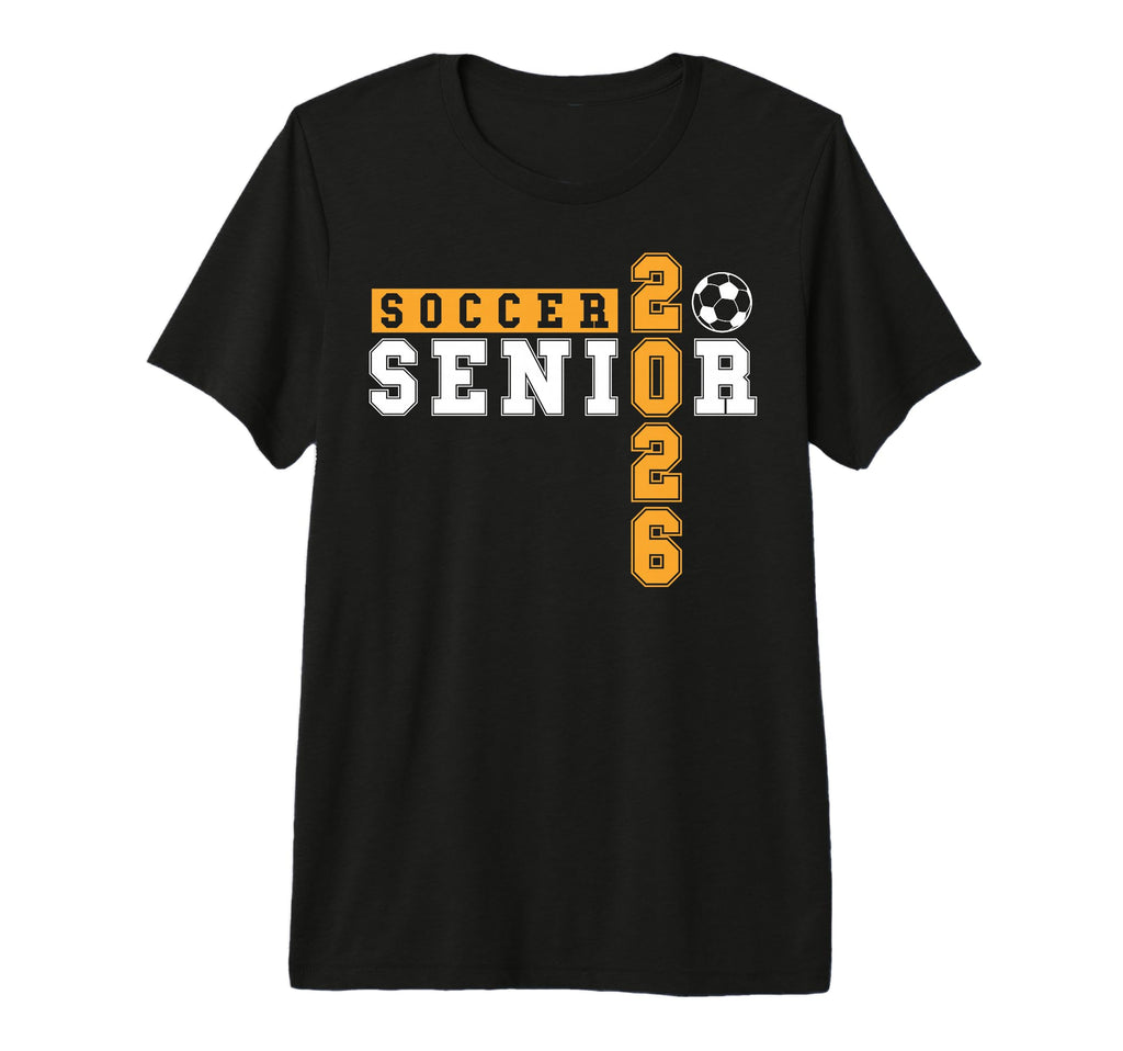 Soccer Senior Night Soccer Senior 2026 T-Shirt - Graphic Print for Adults - T-Shirt, Sweatshirt, Hoodie