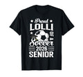Proud Lolli Soccer Senior 2026 Graduation T-Shirt - Graphic Print Unisex - T-Shirt, Sweatshirt, Hoodie
