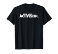 Activision Classics White Logo Text T-Shirt - Aesthetic Graphic for Adults - T-Shirt, Sweatshirt, Hoodie