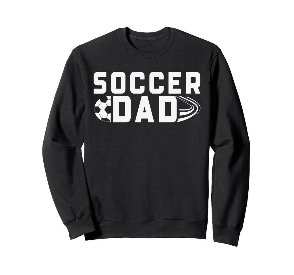 Father Son Daughter Soccer Dad Sweatshirt - Custom Art Print for Adults - T-Shirt, Sweatshirt, Hoodie