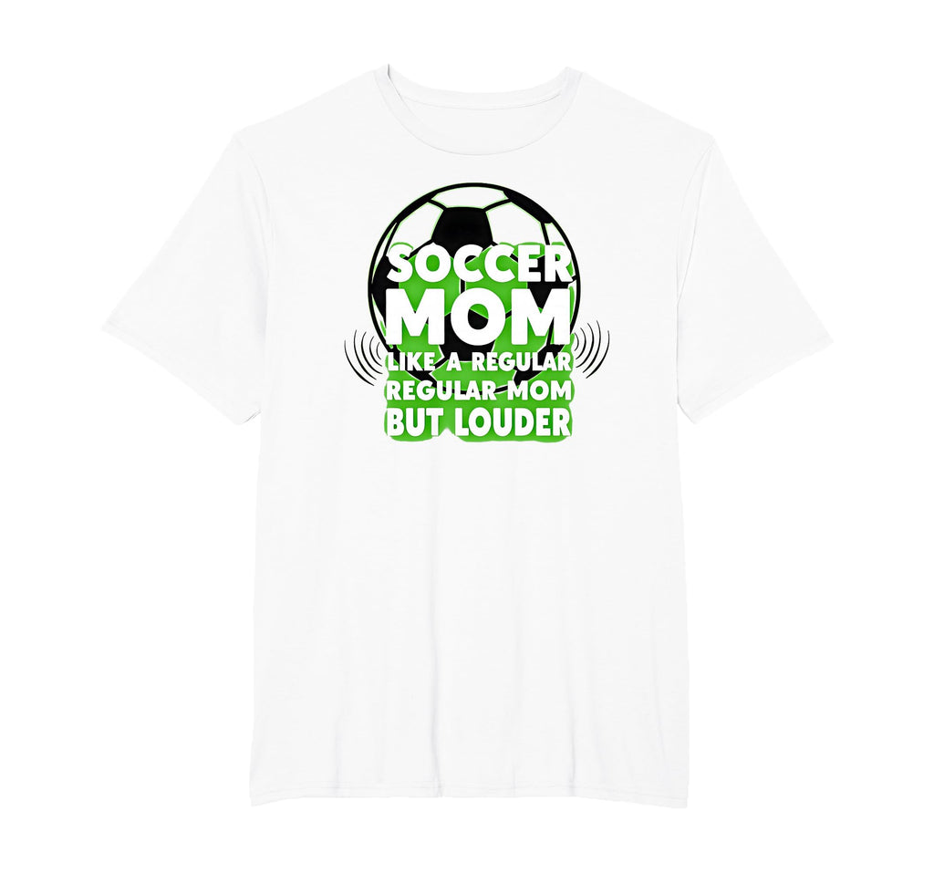 Soccer Mom Like Regular Mom But Sweatshirt - Aesthetic Graphic Unisex - T-Shirt, Sweatshirt, Hoodie