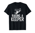 Raising Soccer Keeper Dad Soccer T-Shirt - Custom Art Print Men Women - T-Shirt, Sweatshirt, Hoodie