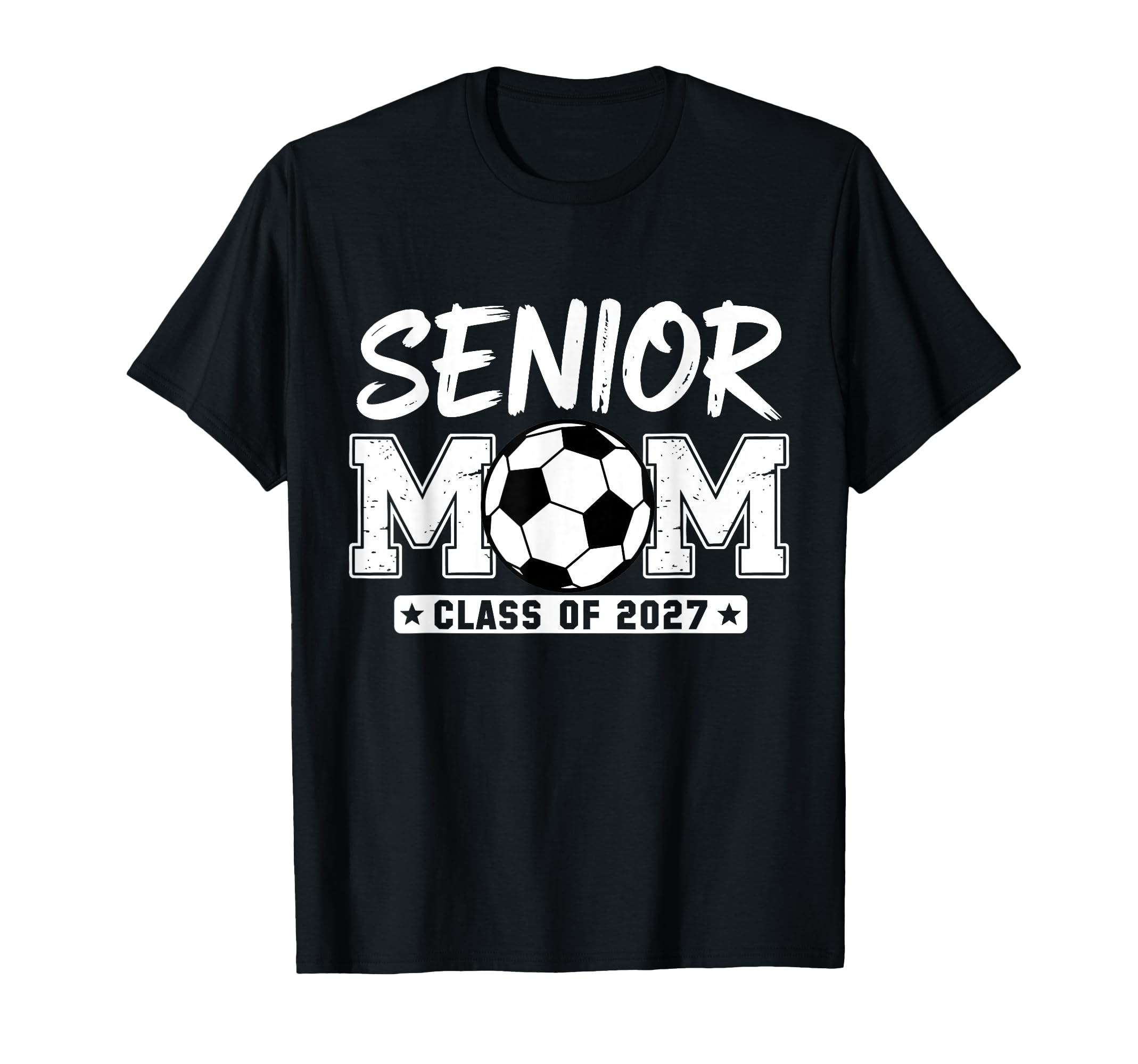 Senior Mom Class 2027 Soccer Mom T-Shirt - Fun Novelty Design for Adults - T-Shirt, Sweatshirt, Hoodie